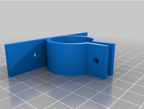 pipe clamp 30mm customized 3d print model - Mito3D