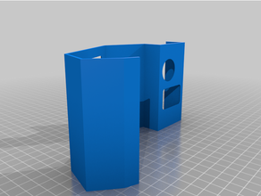 suporte gopro herói 3 4 criança Makerbot replicador + 3d print model - Mito3D