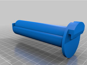 raise3d e2 extended spool holder filament 3d print model - Mito3D