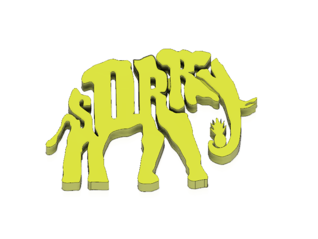 elefante animal animales bebé India indio matar equipo madre destornillador 3D print model - Mito3D