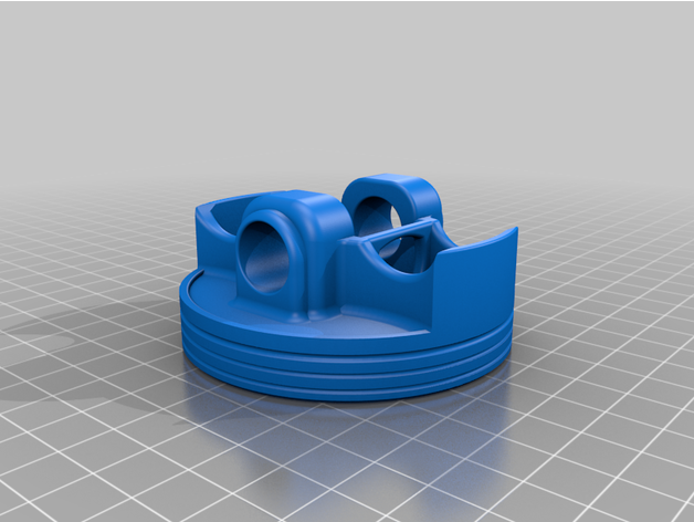piston 3D print model - Mito3D
