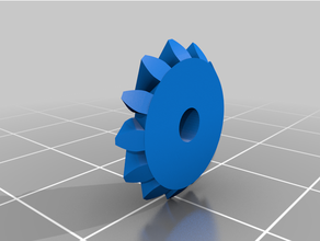 open diff printable spider gears adjusted bell 12mm m25 screws tarmo4 3d print model - Mito3D