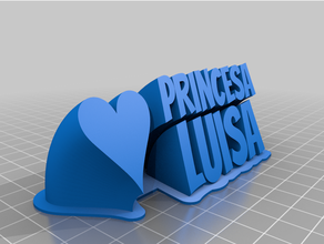 luisa2 customized 3d print model - Mito3D