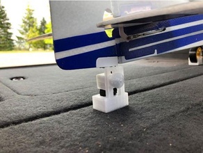rc plane wheel chocks 3d print model - Mito3D