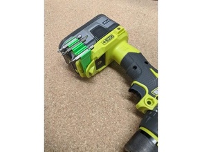 ryobi p251 brushless hammer drill driver bit cordless screwdriver 3d print model - Mito3D
