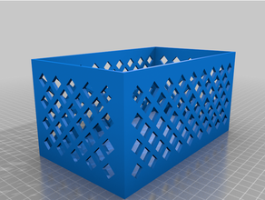 angepasst Gitter Box solide 3d print model - Mito3D