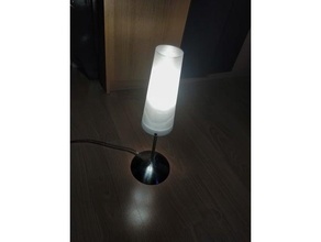 paralume surrogato lampada lampe guidato comodino 3d print model - Mito3D