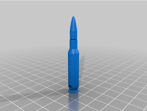 bullet kette kugel patrone 3d print model - Mito3D