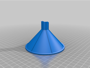 pop bottle funnel customized 3d print model - Mito3D