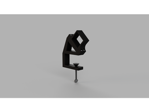 Leistung Streifen Schreibtisch montieren Ikea Linnmon 3d print model - Mito3D