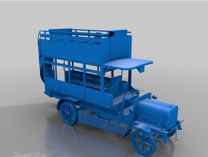 bus - gaslands murder mannerspunk 3d print model - Mito3D