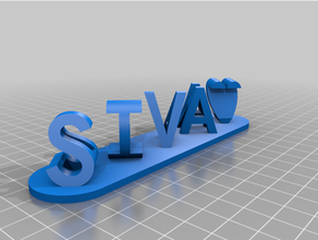Siva Aganz angepasst 3d print model - Mito3D