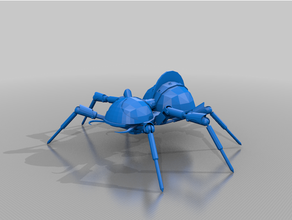 spider bot - dnd construct 3d print model - Mito3D