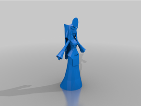 signora Tribunale aos terreno Bretonniani statua 3d print model - Mito3D