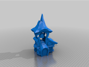 gnomes tower - terrain 3d print model - Mito3D