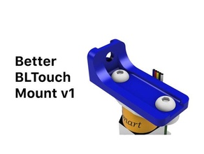 bltouch mount v1 e3d v6 + bmg direct drive bondtech 3d print model - Mito3D