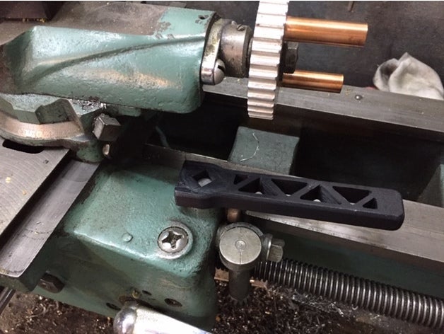 atlas lathe wrench cross slide qc42 saddle lock square head bolt tool 3D print model - Mito3D