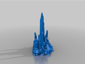 sacrifice totem piliers terrain 3d print model - Mito3D