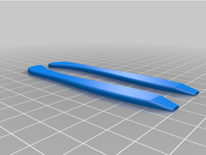 grimaldello maniglie ergonomico maniglia serratura lockpicking raccolta sottile liscio parabrezza tergicristallo 3d print model - Mito3D