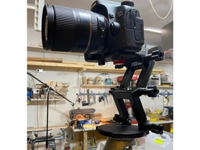 DSLR caméra supporter Go Pro attachement monter 3d print model - Mito3D