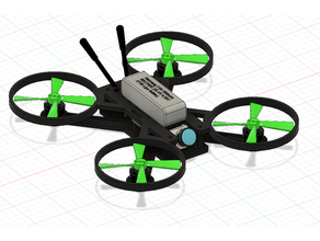 3green 2020 Diydronen Drohne Drohnen Rennen fpv Kamera Rennfahrer Miniquad Quadcopter Rahmen 3d print model - Mito3D