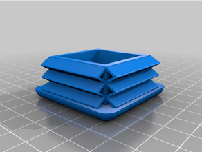 test 3 squat rack cap customized 3d print model - Mito3D