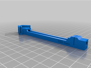 ptfe tube cutting jig 100mm 3d print model - Mito3D