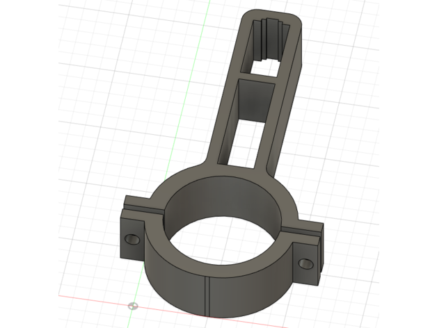 honigabf ller servohalter 3D print model - Mito3D