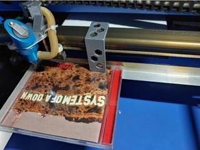 focus guide k40 50mm 508mm co2 laser fancy magnet tool 3d print model - Mito3D