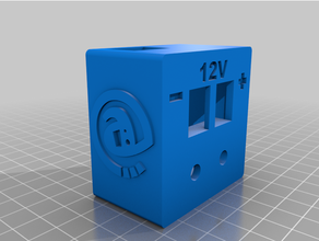 cajita fuente xbox electrónica alimentacion gadet 3d print model - Mito3D
