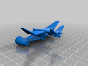 ninja planeador 3d print model - Mito3D
