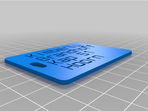 kimberly customized 3d print model - Mito3D