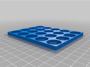 customized parametric battery pack holder 3d print model - Mito3D