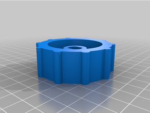Extérieur robinet manipuler prier gel libre double arbre 3d print model - Mito3D
