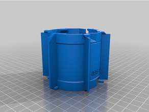 s type cubo 086 58 masterpool torção fechadura filamento bobina 3d print model - Mito3D