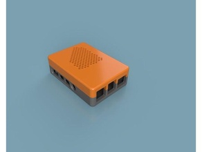 raspberry pi4b case optional stand pi 3d print model - Mito3D