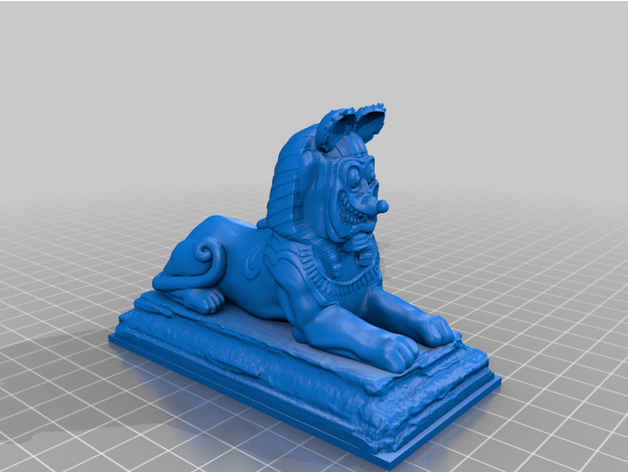 rat sphinx fink 3D print model - Mito3D