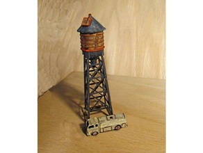 scale - water tank tower 3d print model - Mito3D