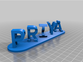 Priya rishi personnalisé 3d print model - Mito3D