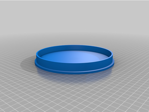 customizable paint replacement lid 3d print model - Mito3D