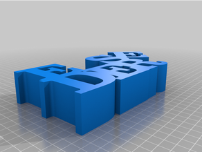 se angepasst 3d print model - Mito3D
