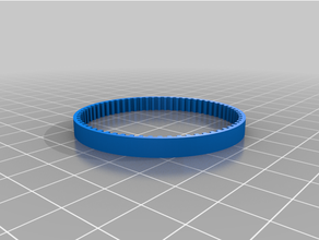 customized flexible tooth belt 3d print model - Mito3D