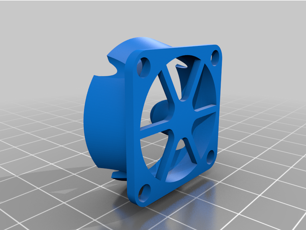 30 mm ventilateur canal 30mm 3D print model - Mito3D