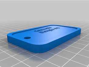 tagnumber2 personalizado 3d print model - Mito3D