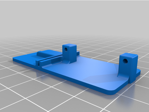 plate pan-tilt 3d print model - Mito3D