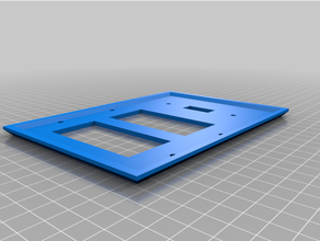 bath plate customized 3d print model - Mito3D