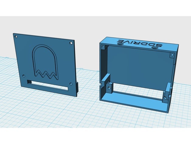 Thomson mo5 to7 sddrive caso funda 3D print model - Mito3D