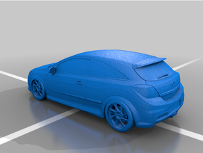 opel astra gtc car 3d print model - Mito3D