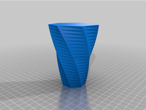 fiore vaso sperimentare personalizzato 3d print model - Mito3D