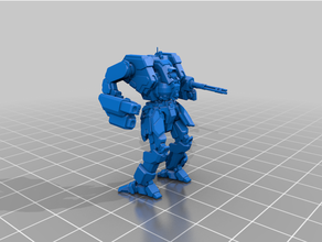 névoa lince Battlemech battletech mechwarrior mwo 3d print model - Mito3D
